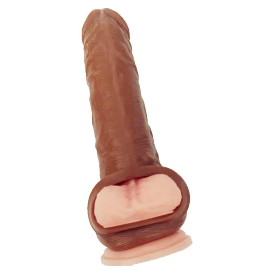 Manga Extensora Realista HZ 22 cm para Hombres - Suave y Impermeable