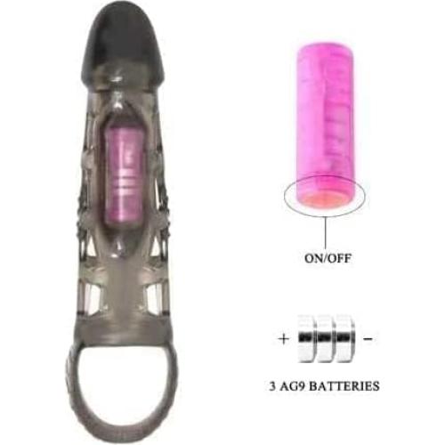 Extensor de Manga Suave Marrón para Hombres 21.5 cm