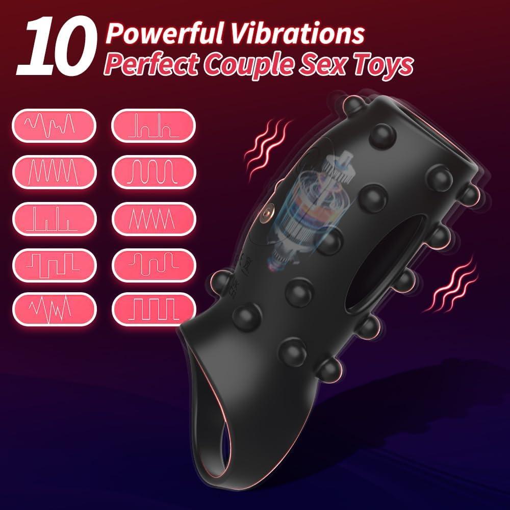 Anillos de Silicona para Hombres - Placer Duradero y Firmeza