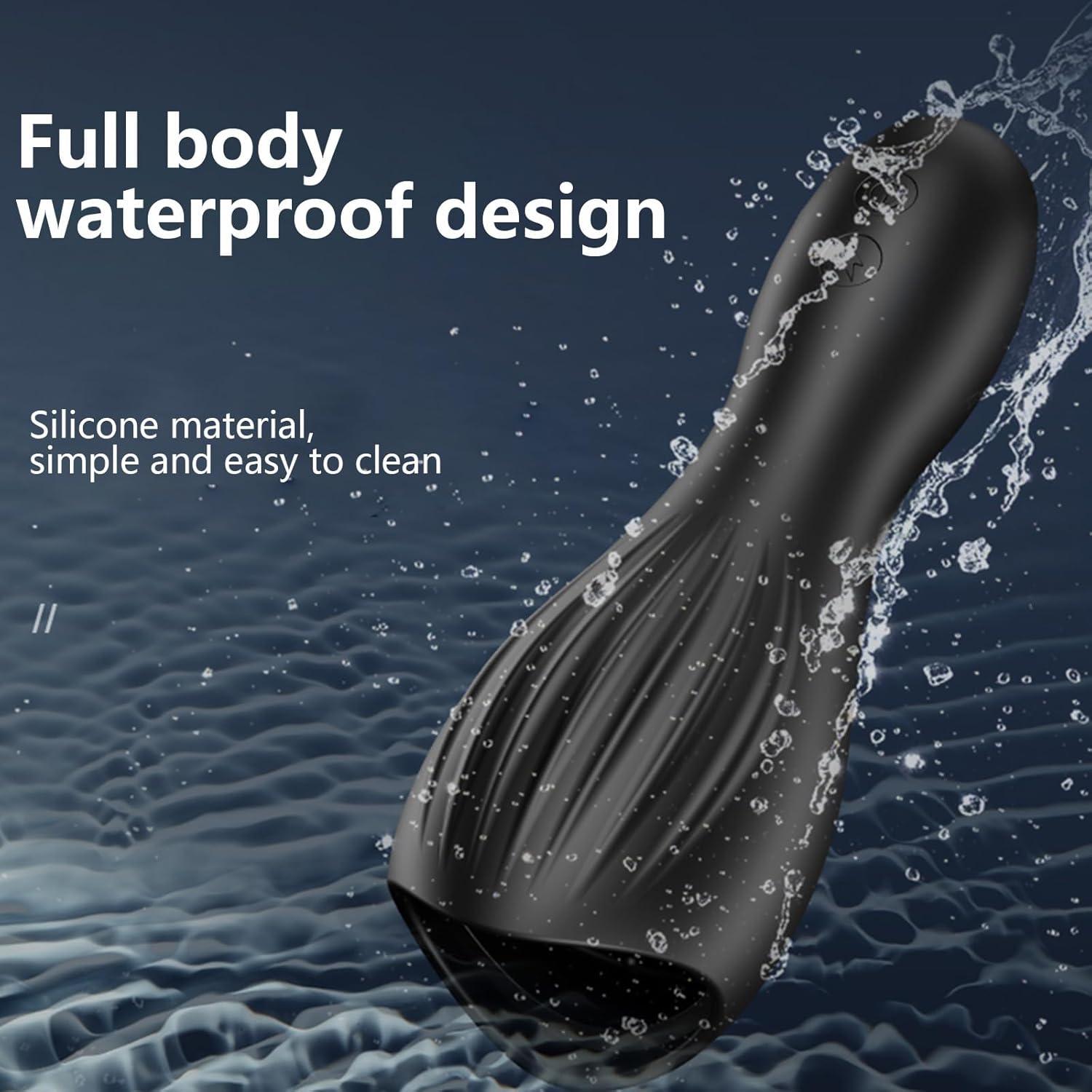 Extensor de Pene Genérico W91579 con 10 Modos y Carga USB