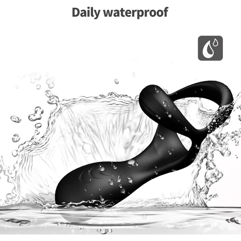 Anillo para Pene Reutilizable Silicona Genérico 10 Modos