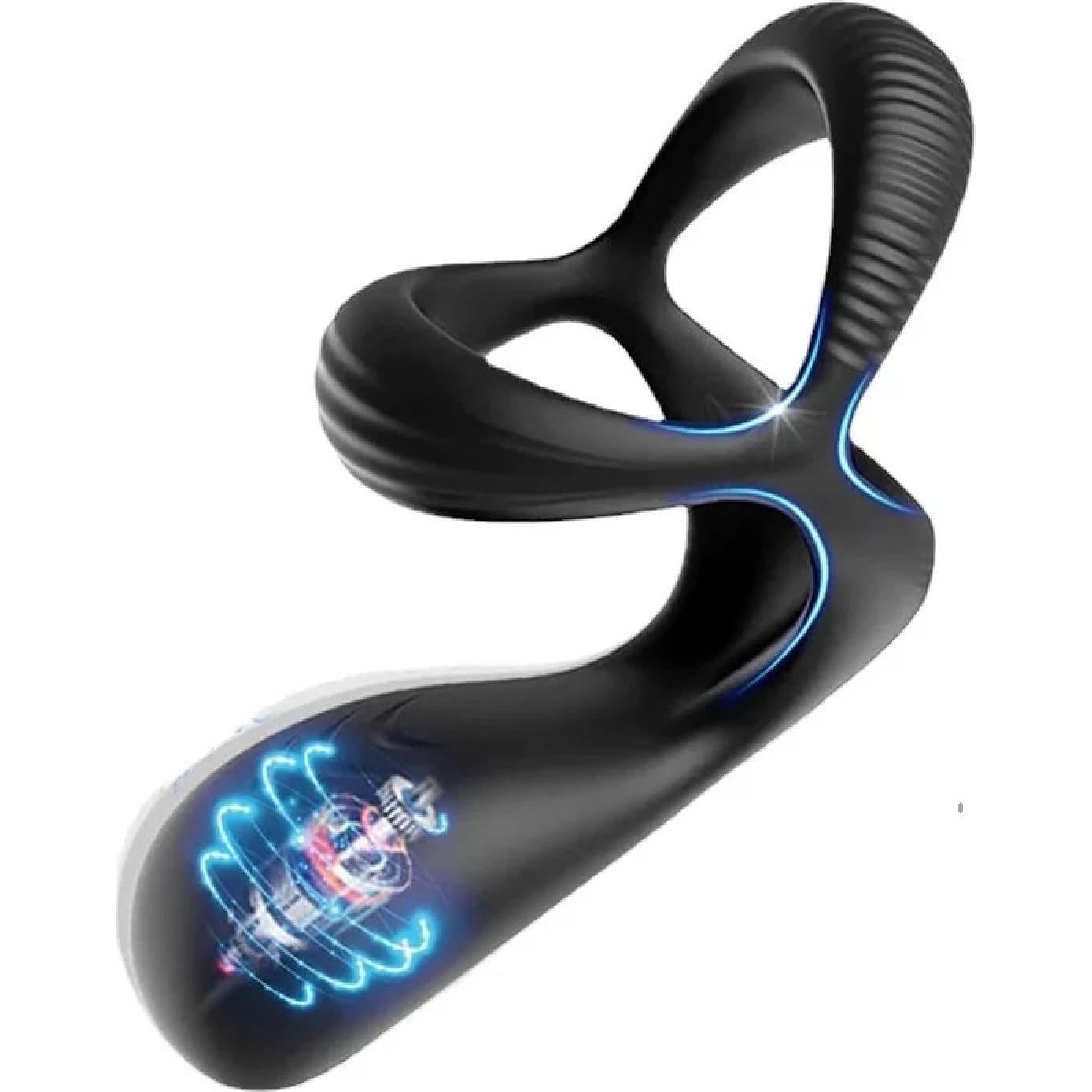 Anillo para Pene Reutilizable Silicona Genérico 10 Modos