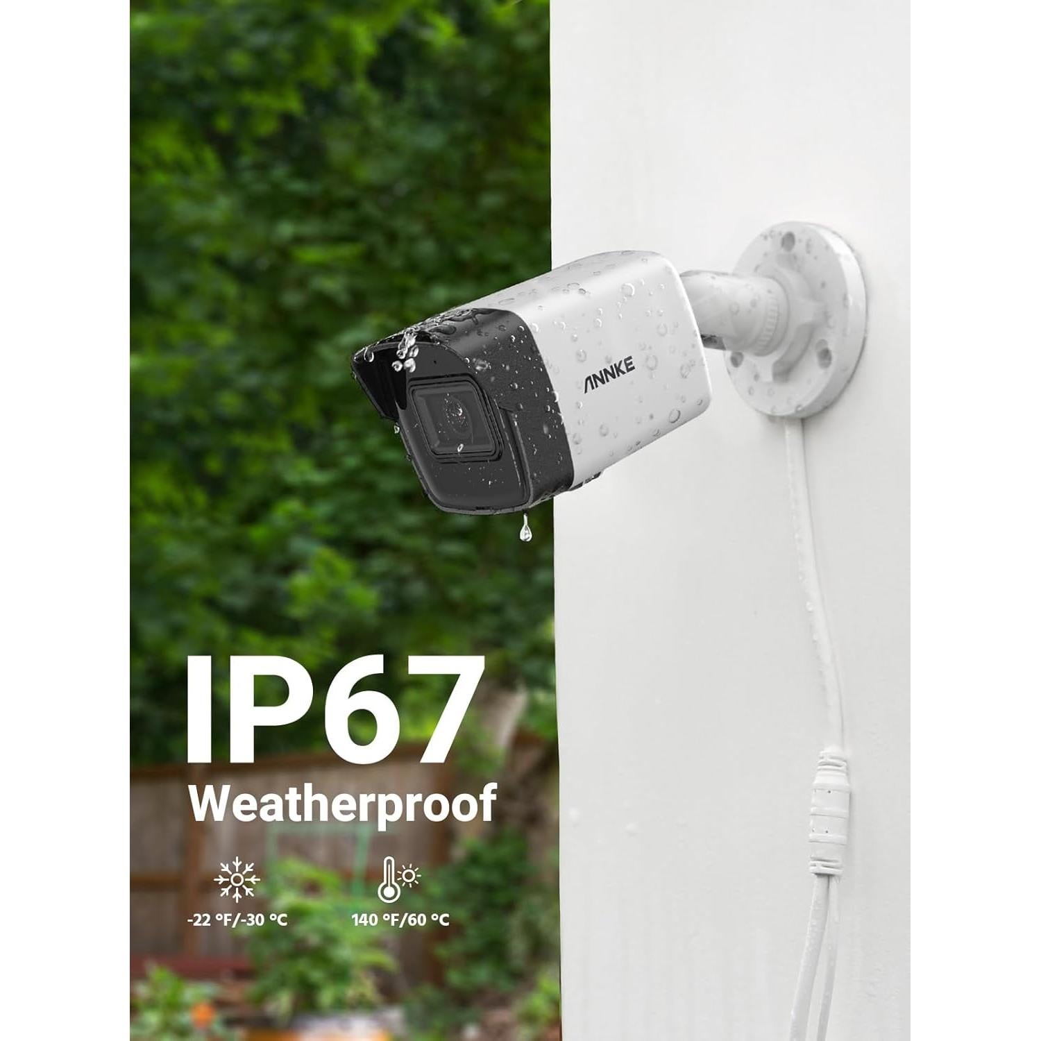 Cámara de Seguridad PoE ANNKE C500 3K con Audio y Visión Nocturna