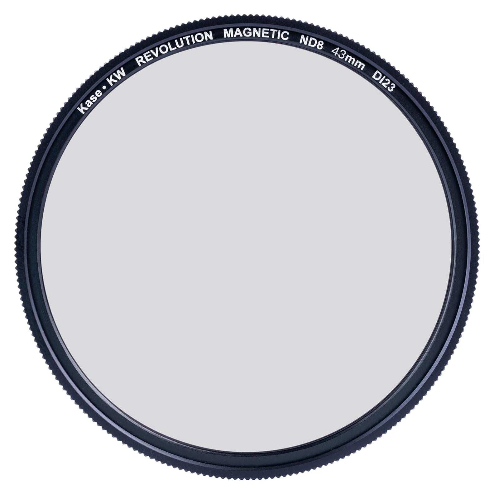 Filtro ND8 Magnético Kase 43mm Vidrio Óptico 3 Paradas