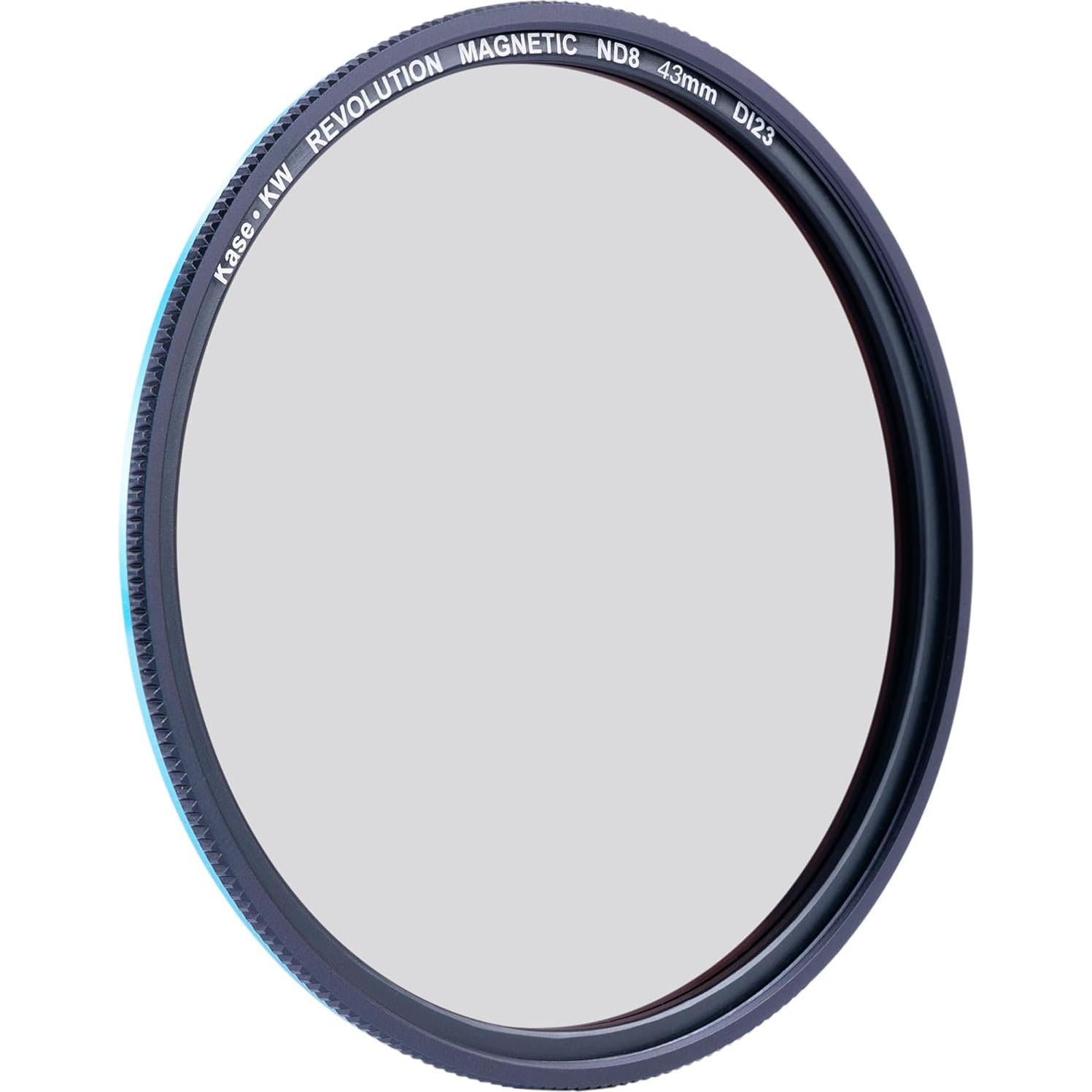 Filtro ND8 Magnético Kase 43mm Vidrio Óptico 3 Paradas