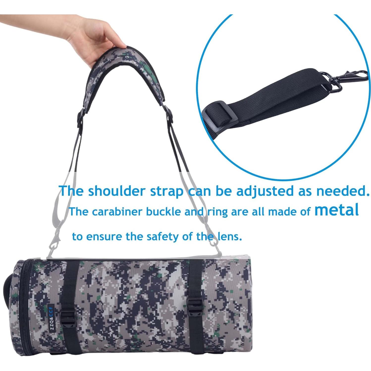 Bolsa de lente ZZQ&CCF para cámara Sony FE 400-800mm