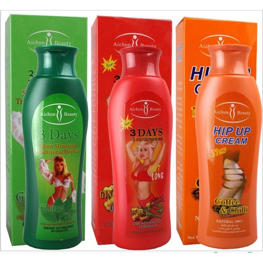 Crema Aichun Hip Up Mejora de Glúteos Té Verde 248g