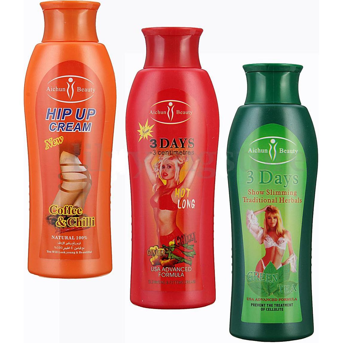 Crema Aichun Hip Up Mejora de Glúteos Té Verde 248g