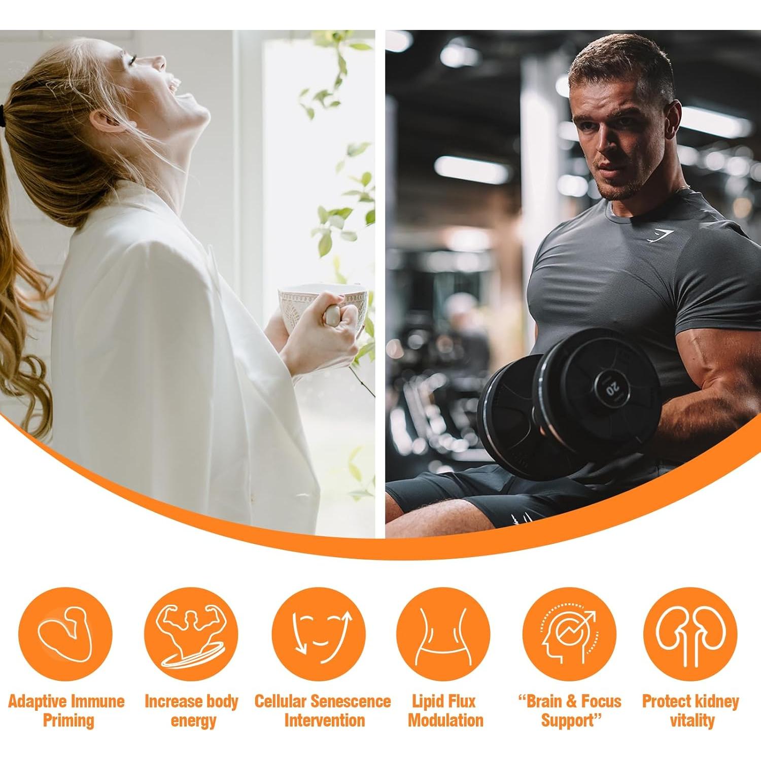 Té de Ginseng Orgánico SAIPIN - 10 Sobres Instantáneos 100% Puro