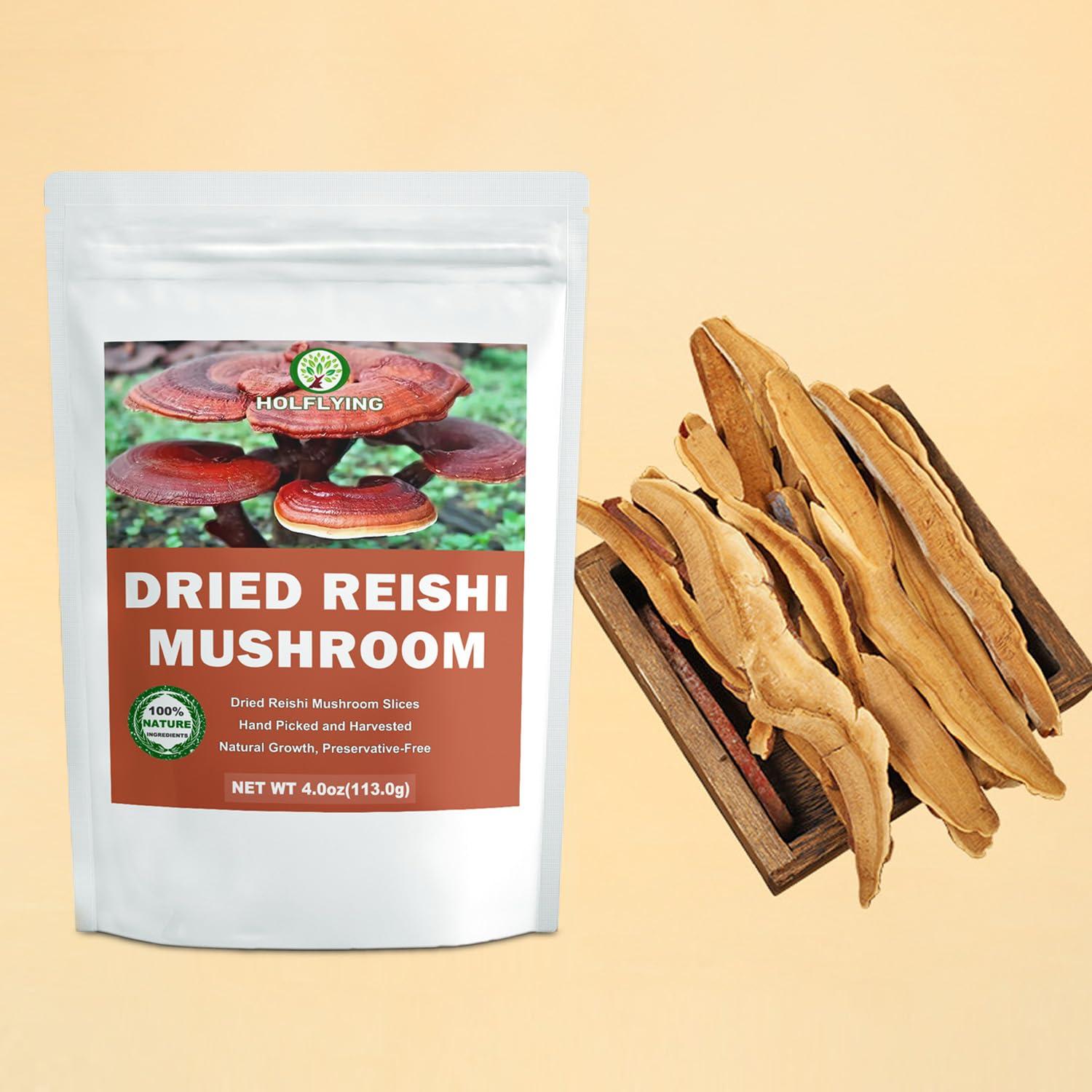 Hongo Reishi Seco Entero HOLFLYING 79.38 g 100% Natural