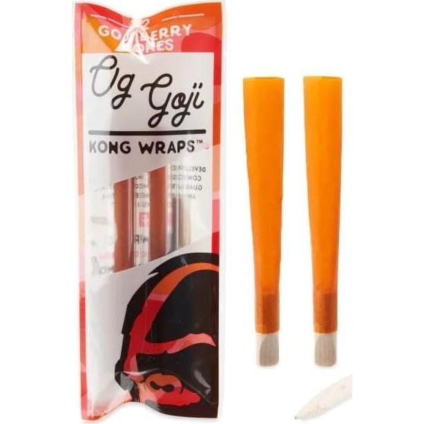 Conos de Goji Berry Kong - Naturales y Veganos - 6 Conos