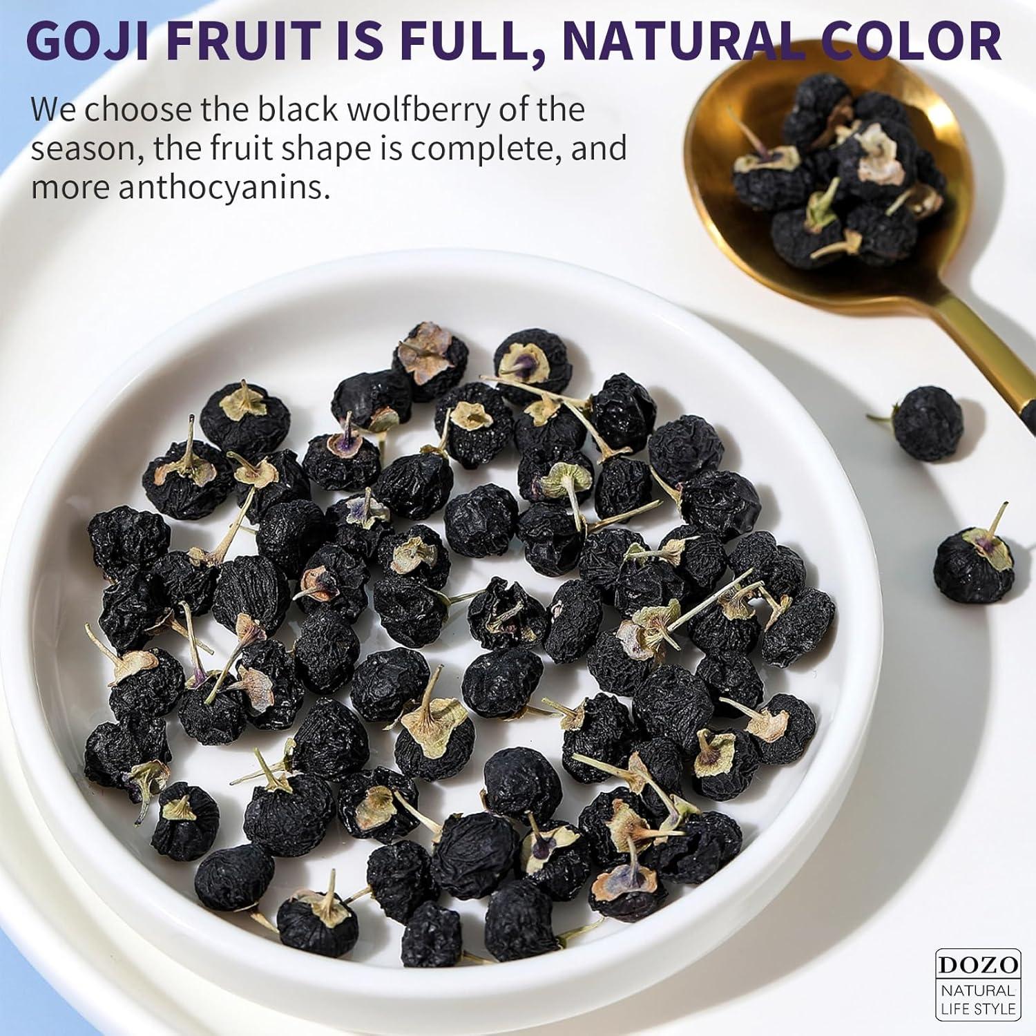 Baya de Goji Negra DOZO 300g - Fruta Natural Sin Aditivos