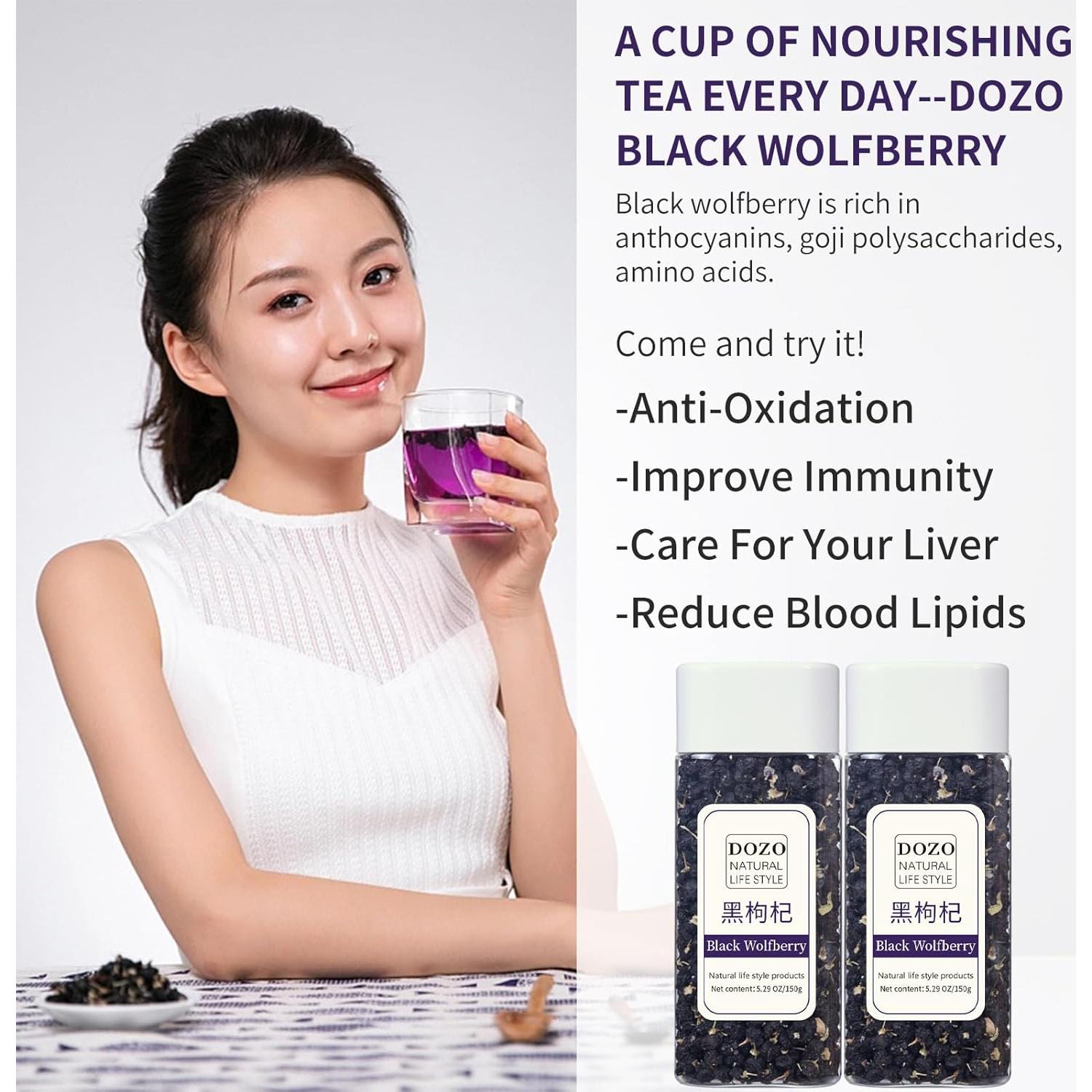 Baya de Goji Negra DOZO 300g - Fruta Natural Sin Aditivos