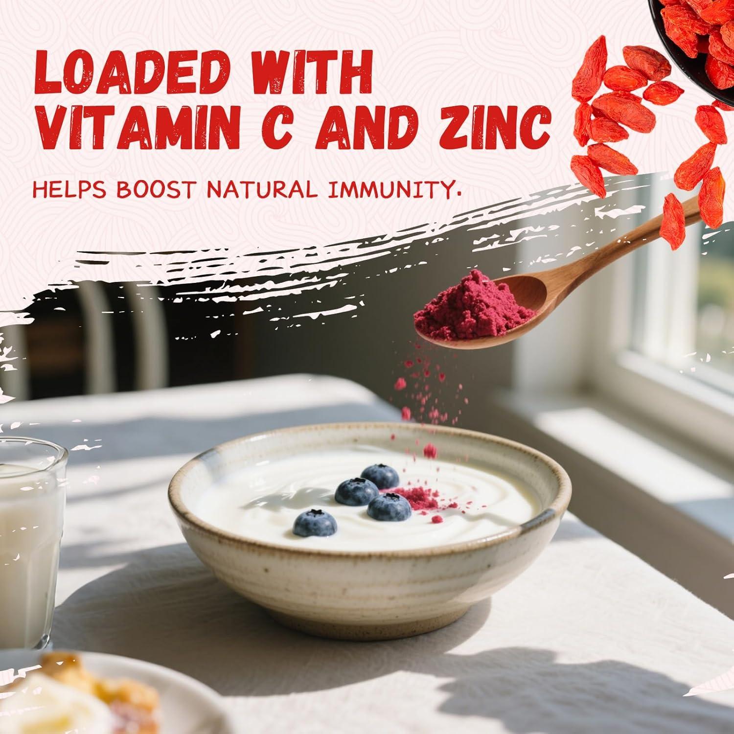 Polvo de Baya de Goji NutraBloom 113.4 g Natural Liofilizado