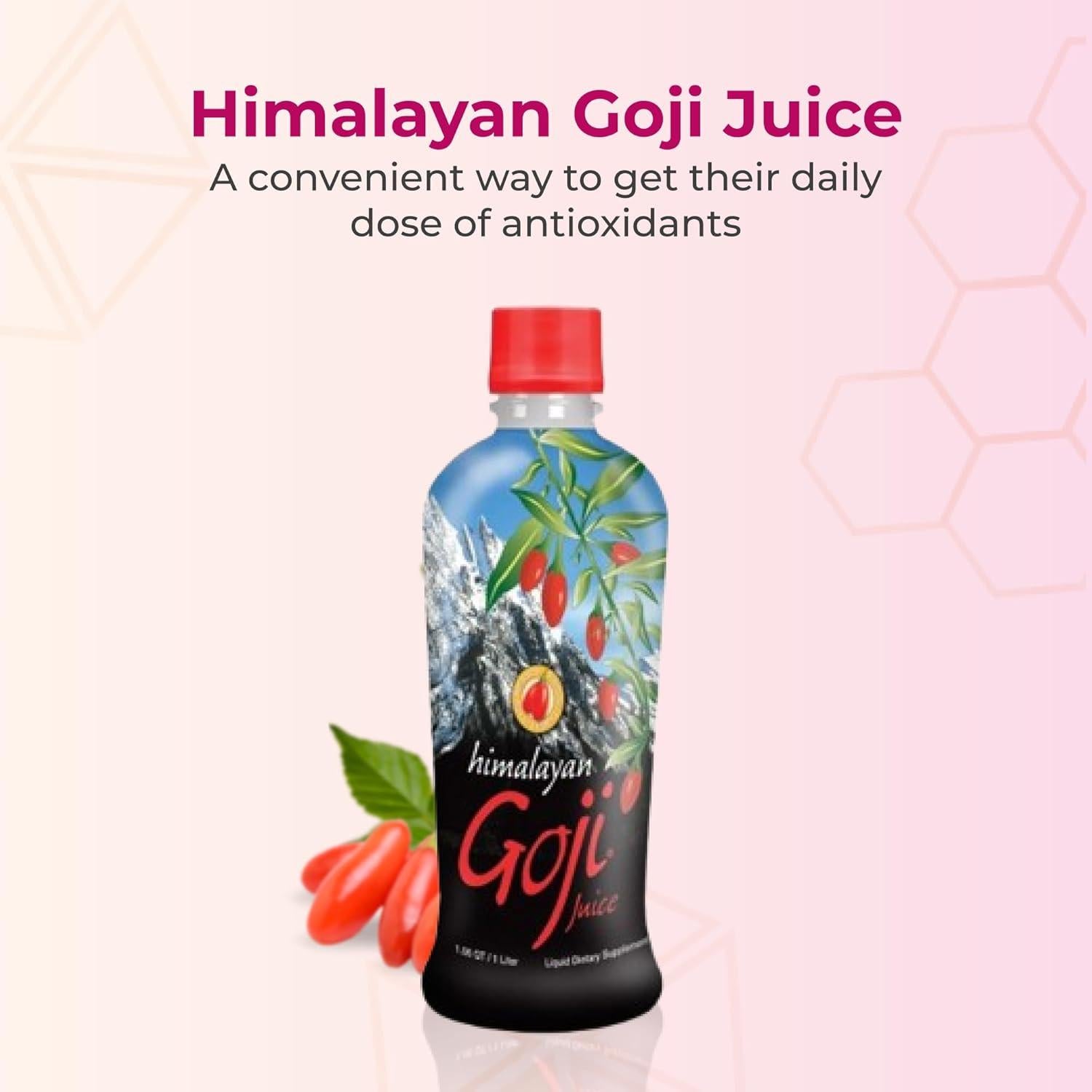 Jugo de Baya Goji Youngevity 100% Natural 1 Litro