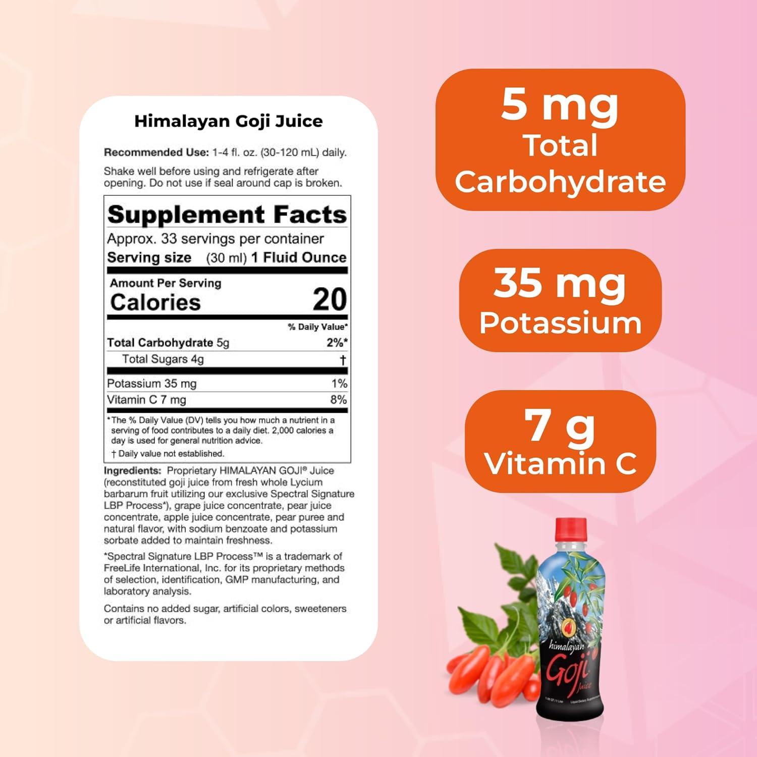 Jugo de Baya Goji Youngevity 100% Natural 1 Litro