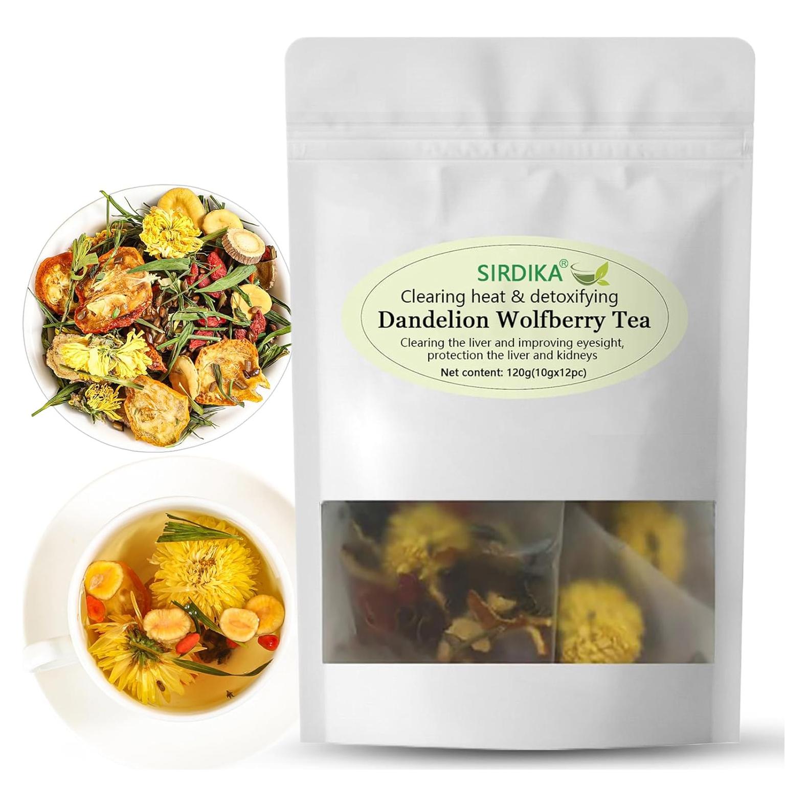 Té de Diente de León y Goji SIRDIKA 120g - 12 Bolsitas