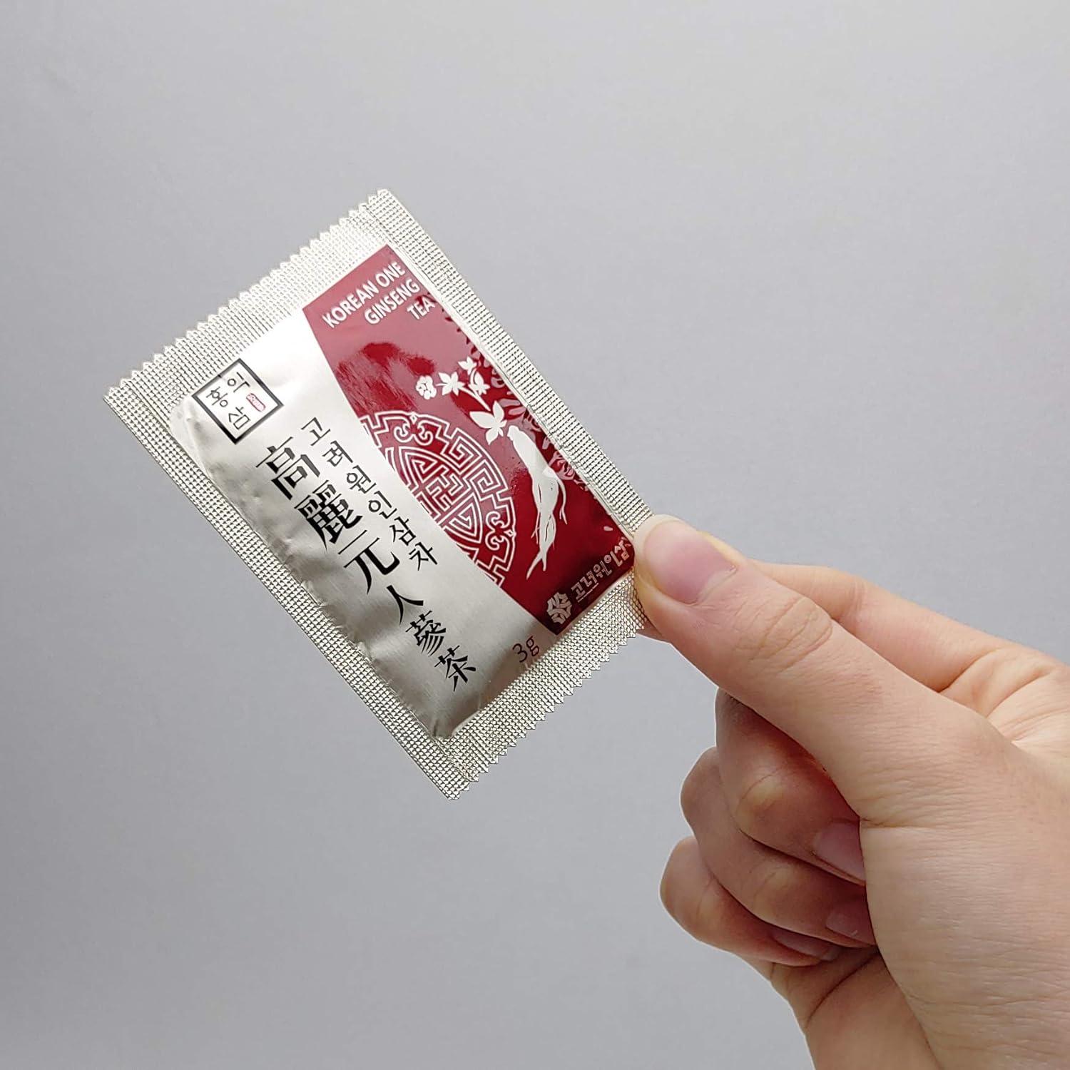 Té de Ginseng Coreano LENITH 60g (20 Bolsitas de 3g)