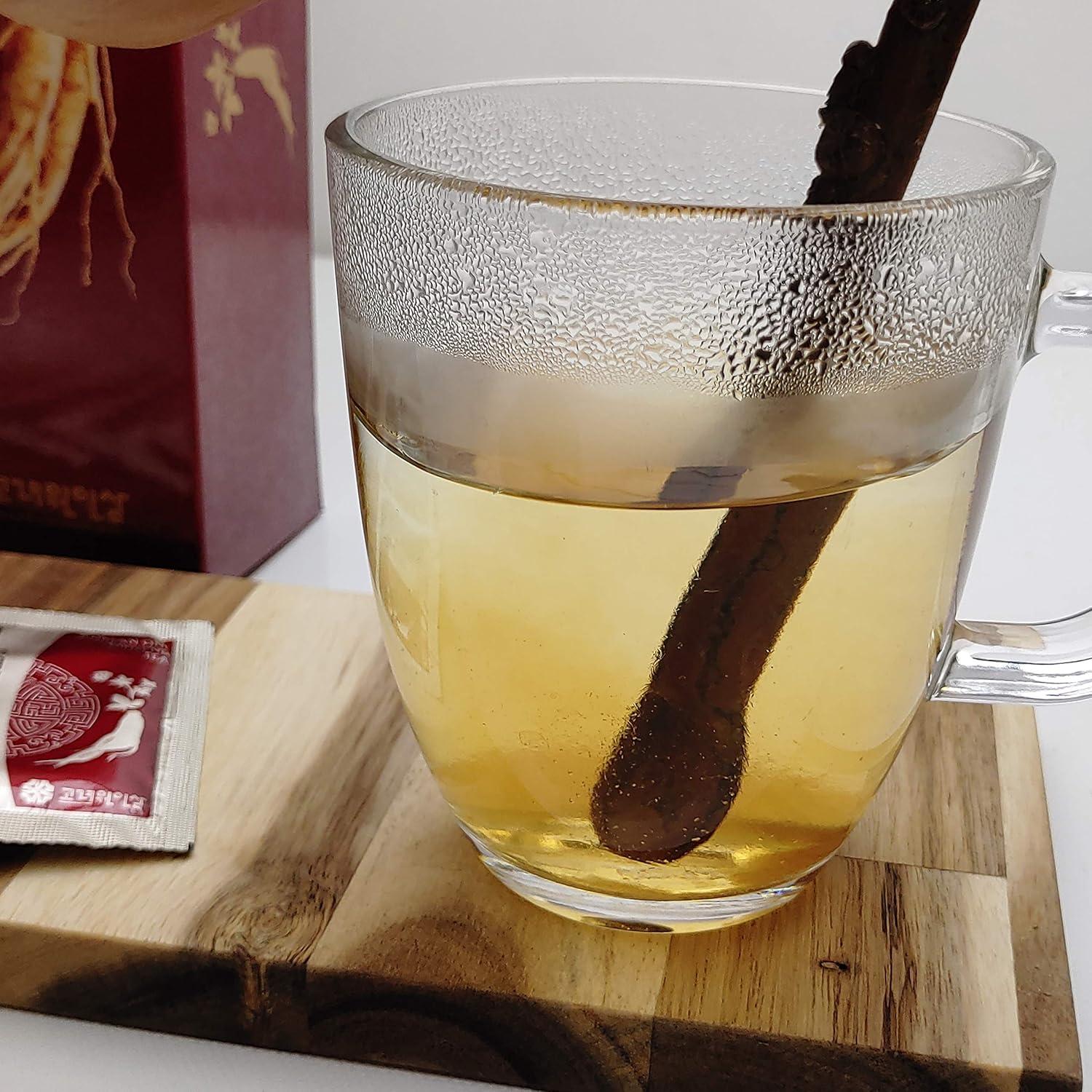 Té de Ginseng Coreano LENITH 60g (20 Bolsitas de 3g)