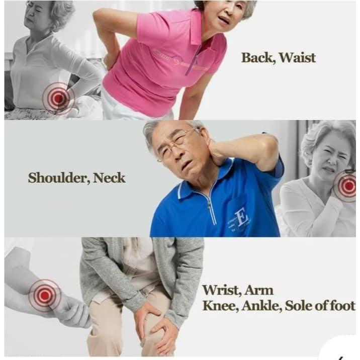 Parche Calorífico de Ginseng Coreano - 40 Parches 13.2x9.4cm