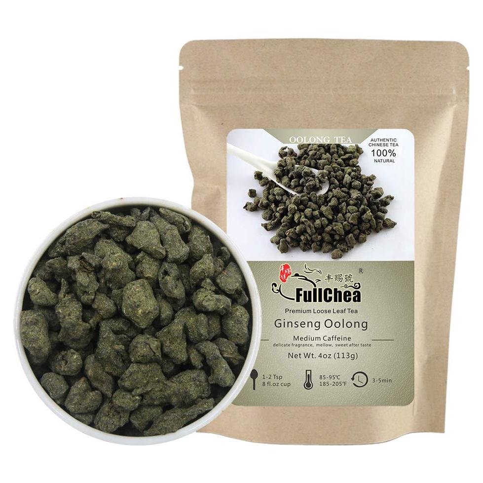 Té Oolong de Ginseng FullChea 113g - Sabor Único y Energizante