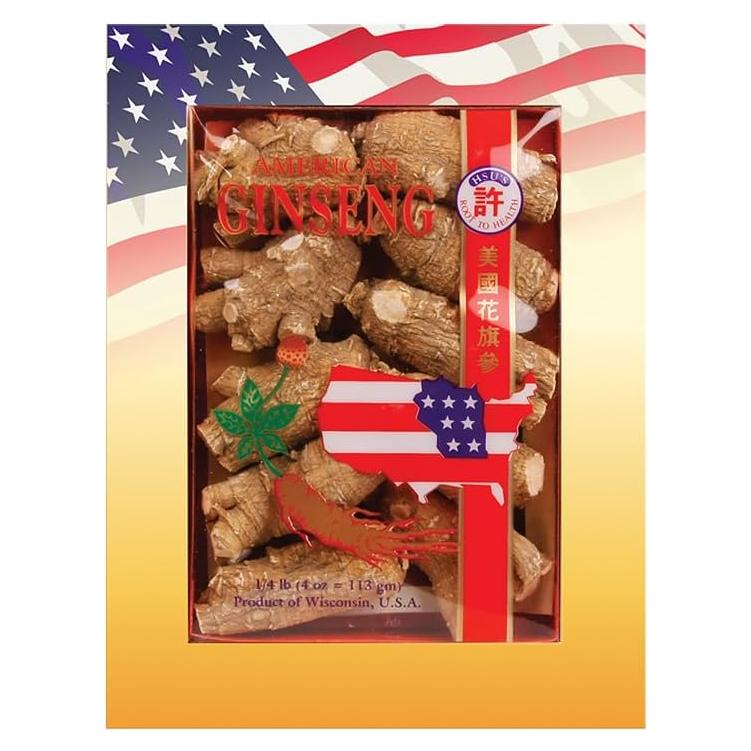 Ginseng Americano Hsu 110-4 - 113.4g - Cultivado en Wisconsin