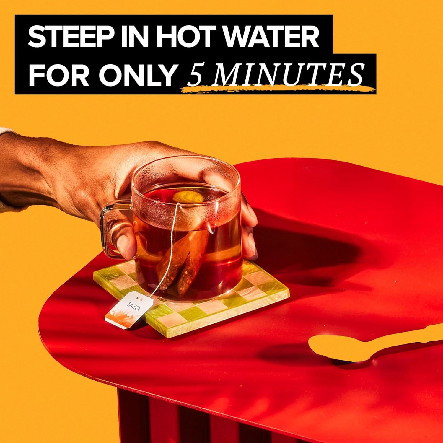 Té Negro Chai Orgánico TAZO - 96 Bolsitas (6 Cajas de 16)