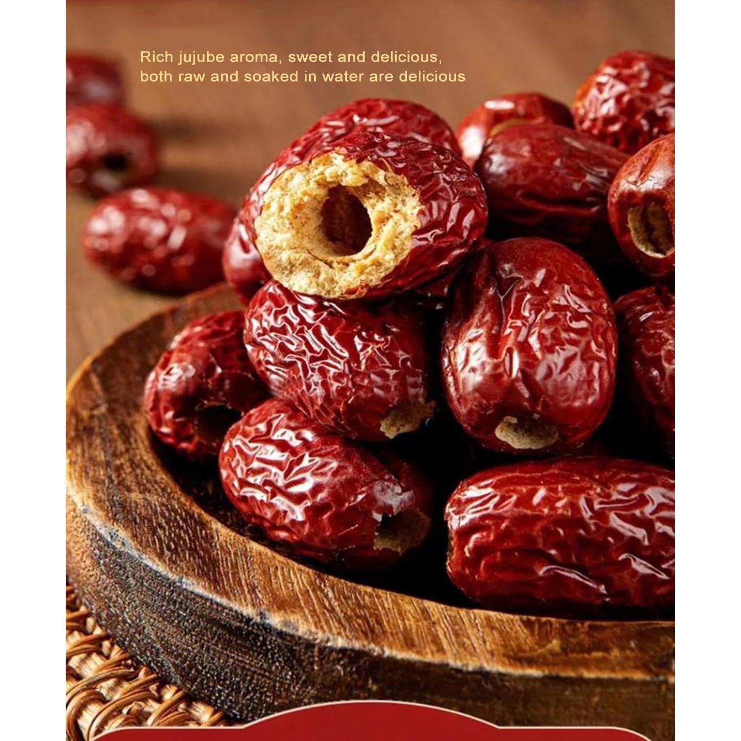 Dátiles Rojos Secos Sin Hueso AFKCCPD 470g - Fruta Natural