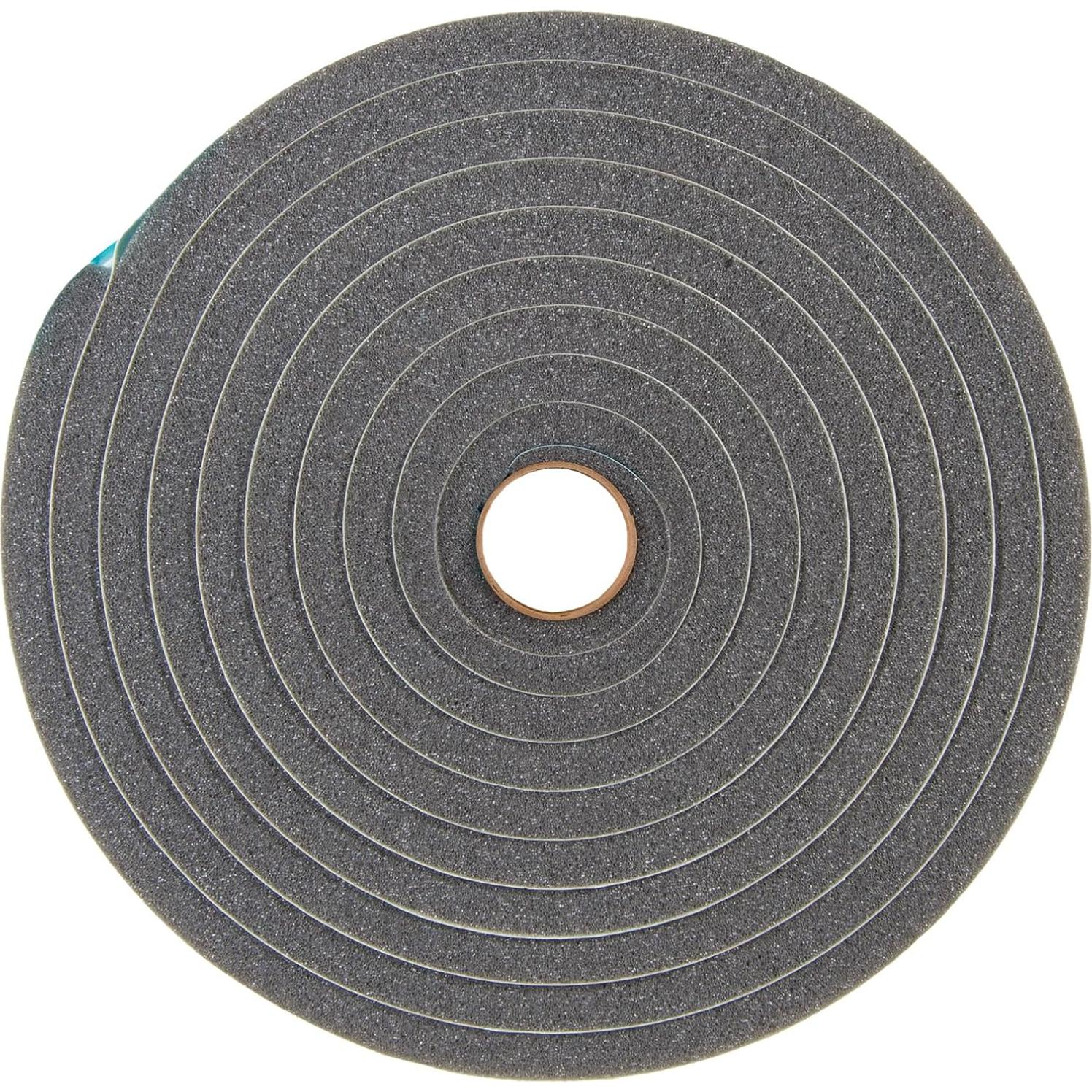 Sello de Ventana de Espuma M-D 1.27 cm x 1.91 cm x 5.18 m Gris