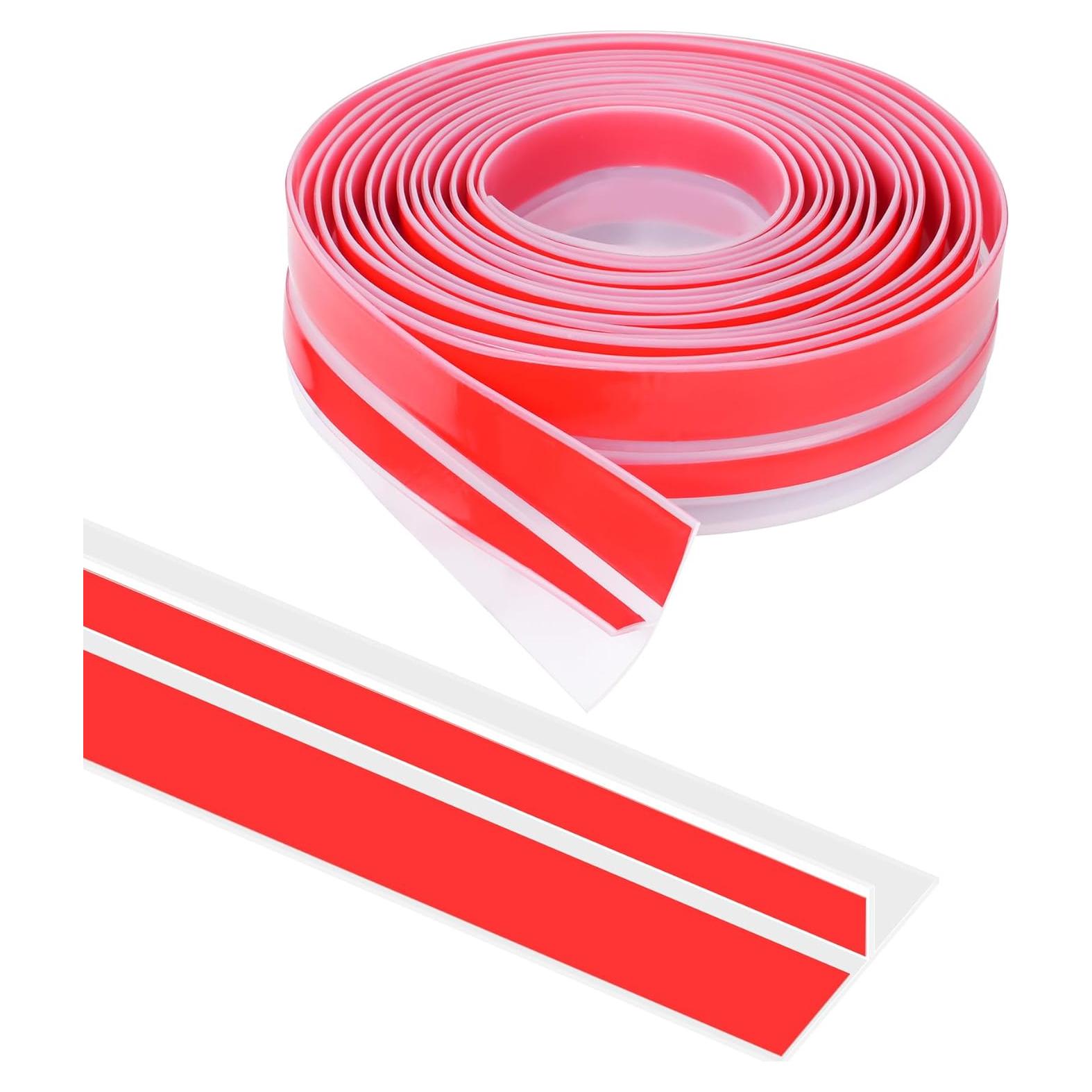 Sellador de Puerta Kikerike 6.1m x 3.48cm Silicona Transparente