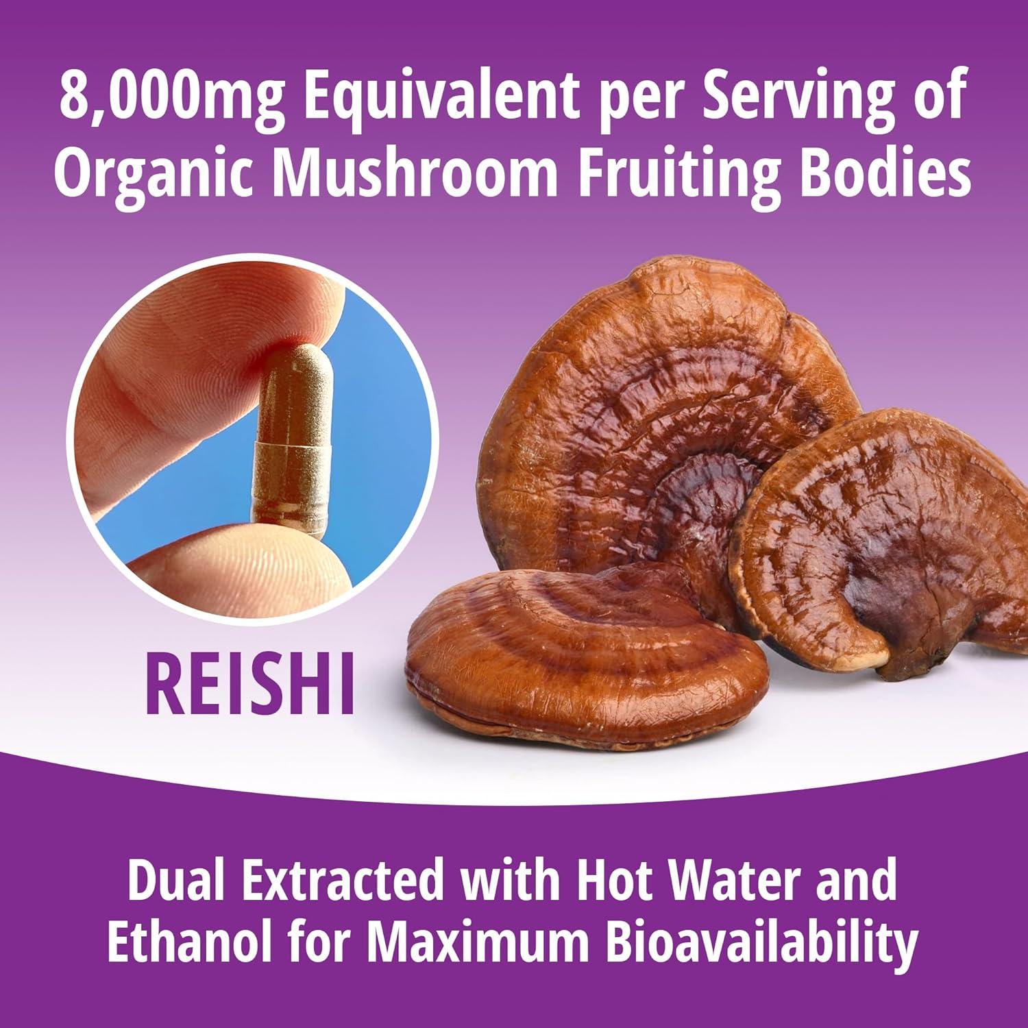 Cápsulas de Reishi ENCAPSULATE 60 Veganas 8:1 Orgánico