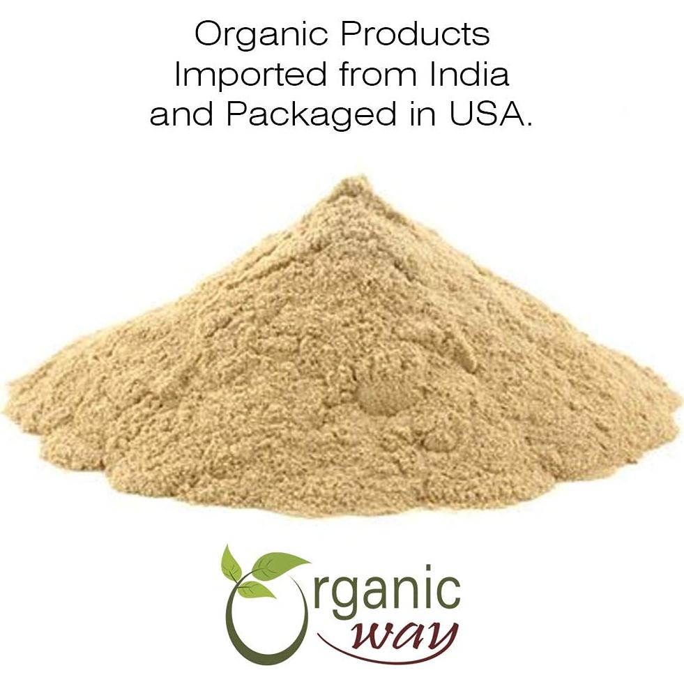Polvo de Shatavari Orgánico 113.4g - Organic Way - Certificado Kosher