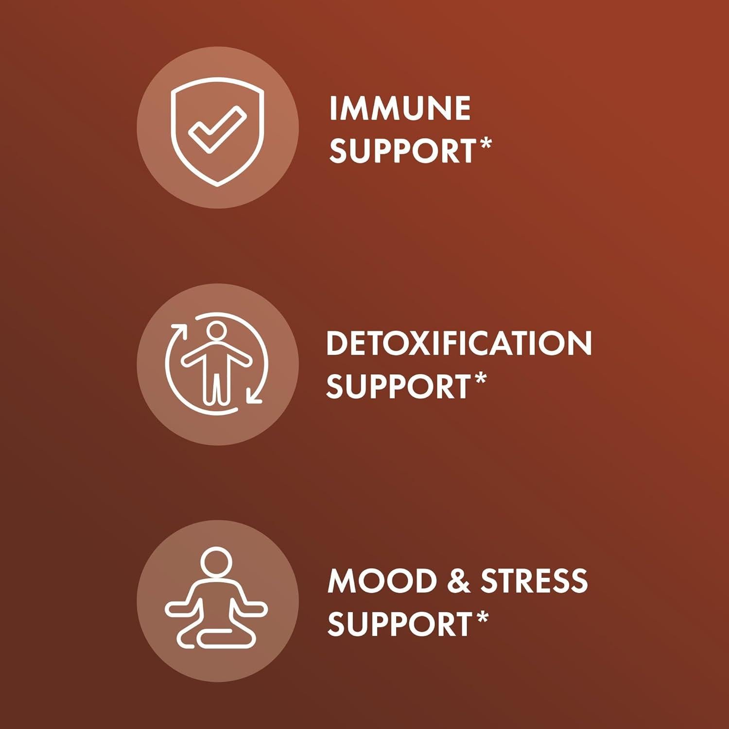 Extracto de Hongo Reishi Orgánico Dr. Mercola - 30 Cápsulas