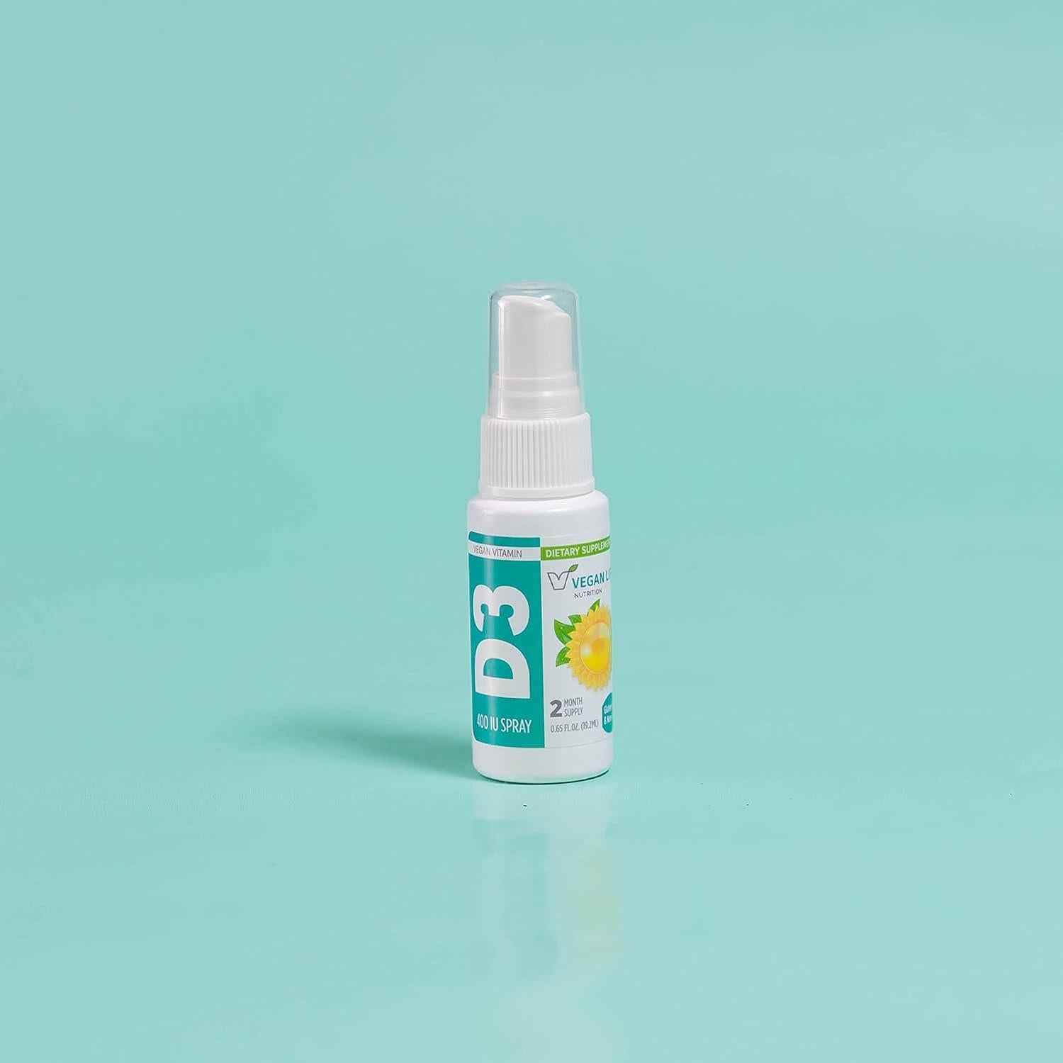 Spray de Vitamina D3 Vegano Nutrición Vida 19.5 ml - Sabor Naranja