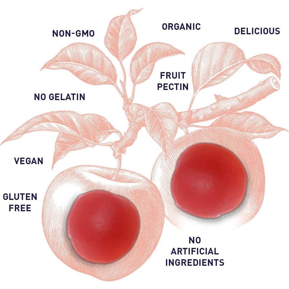 Gominolas de Vinagre de Sidra de Manzana Garden of Life 60 Unidades