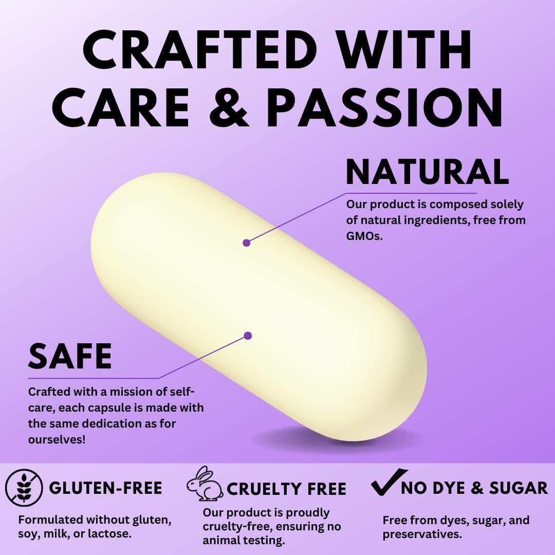 Biotina 25000 mcg con Colágeno y Queratina - 60 Cápsulas