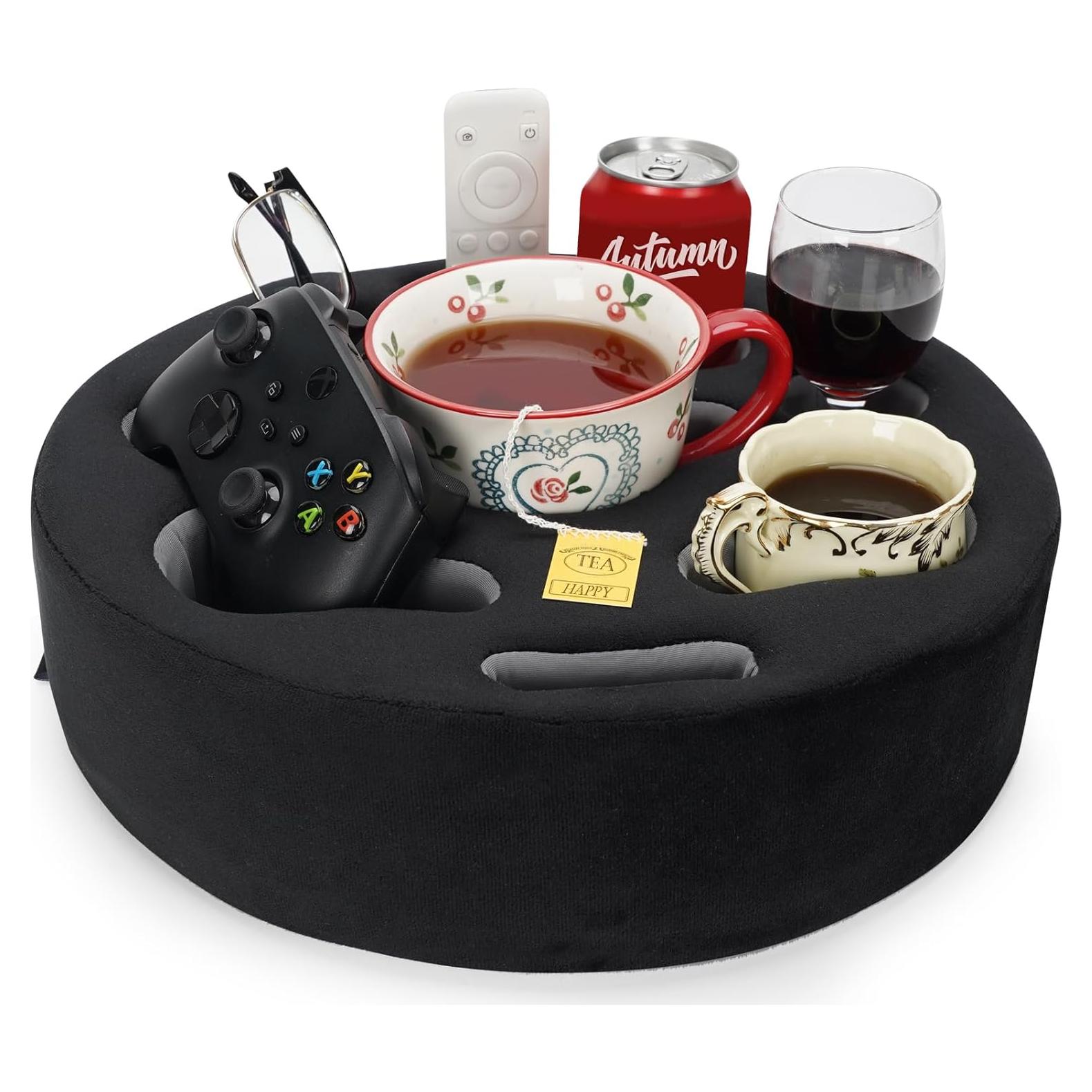 Cojín Soporte para Tazas FDMGEL Negro - Previene Derrames