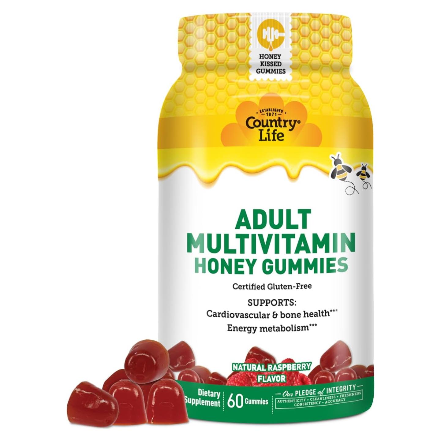 Gomitas Multivitamínicas Adultos Country Life 60 Unidades