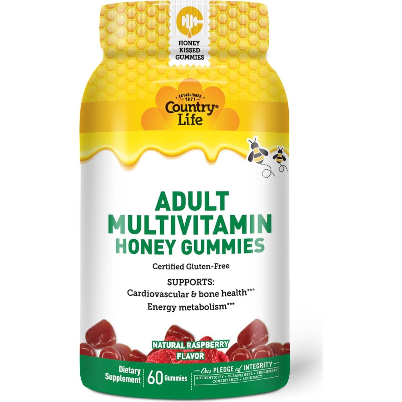 Gomitas Multivitamínicas Adultos Country Life 60 Unidades