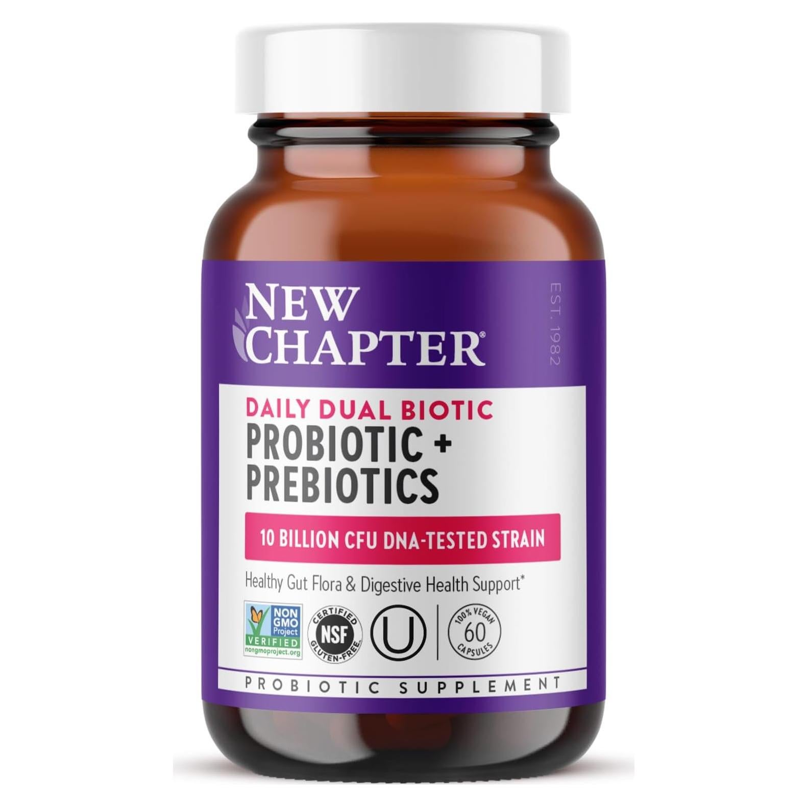 Probiotico Dual Biotico Diario Nuevo Capitulo 60 Cápsulas Veganas