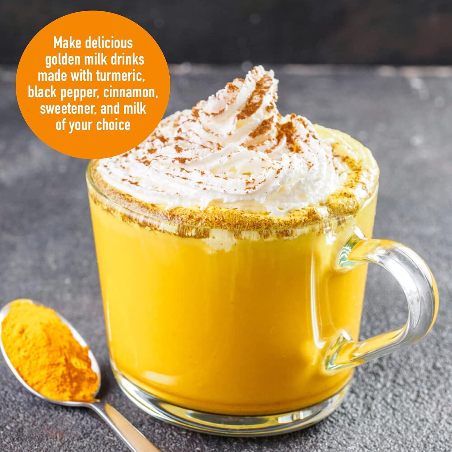 Cúrcuma Orgánica Molida HQOExpress 510 g - Certificada USDA