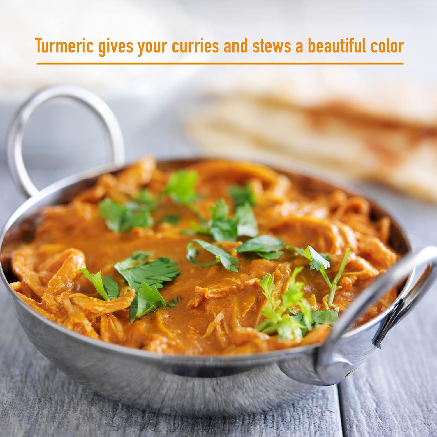 Cúrcuma Orgánica Molida HQOExpress 510 g - Certificada USDA