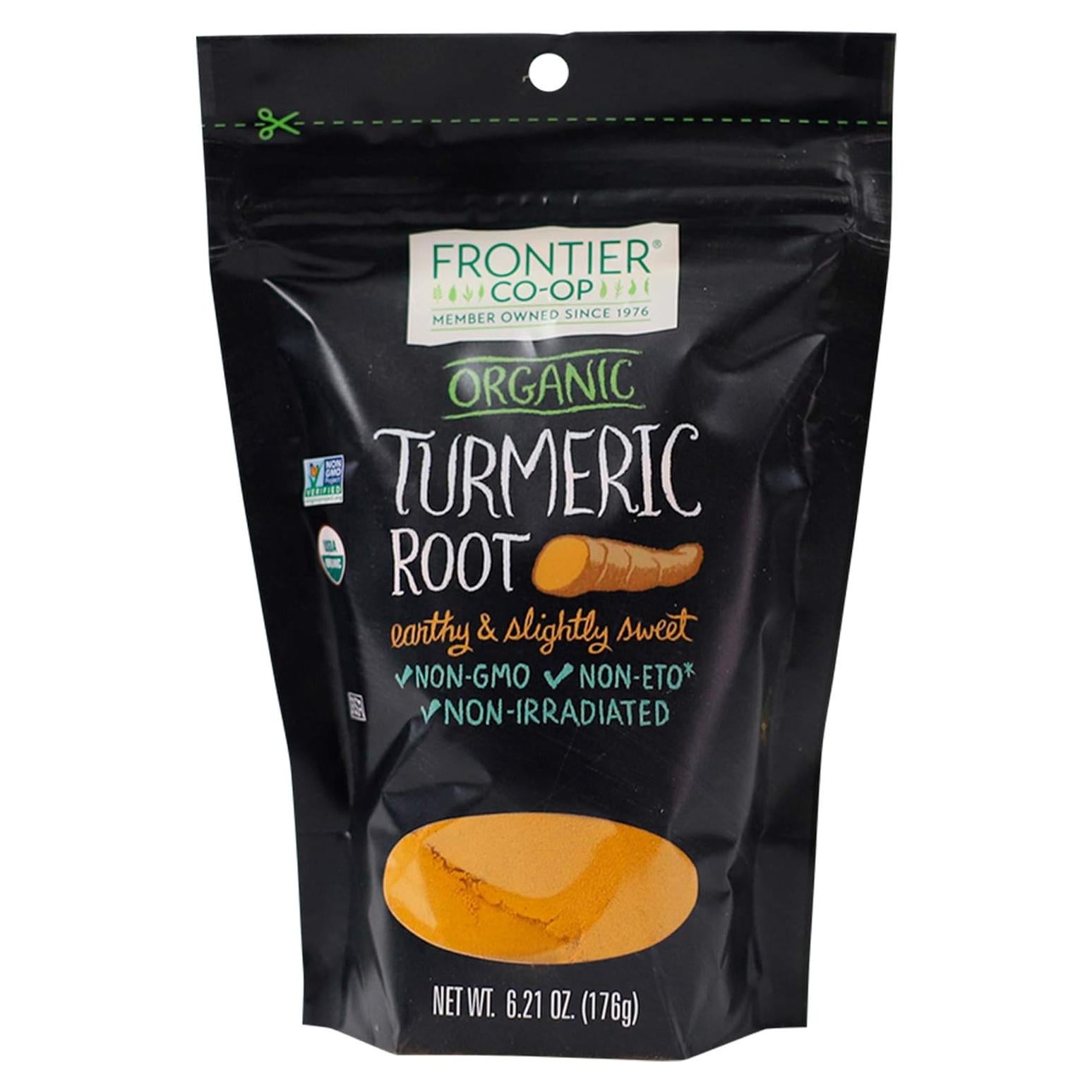 Polvo de Raíz de Cúrcuma Orgánica Frontier Co-op 176g