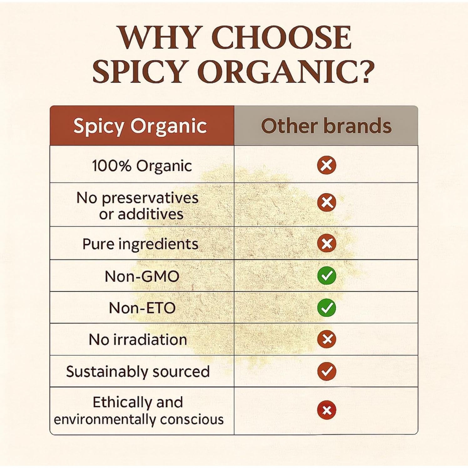 Polvo de Raíz de Ashwagandha Orgánico SPICY 227 g - Ginseng Indio