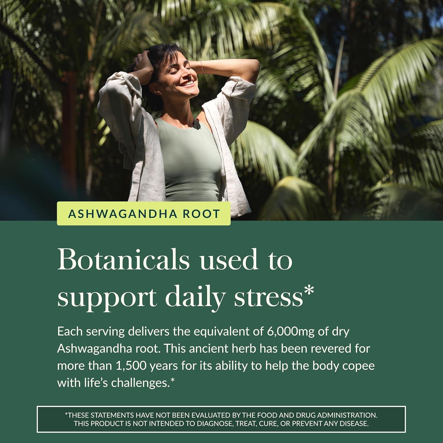 Gomas Orgánicas de Ashwagandha Gaia Herbs 81 Unidades