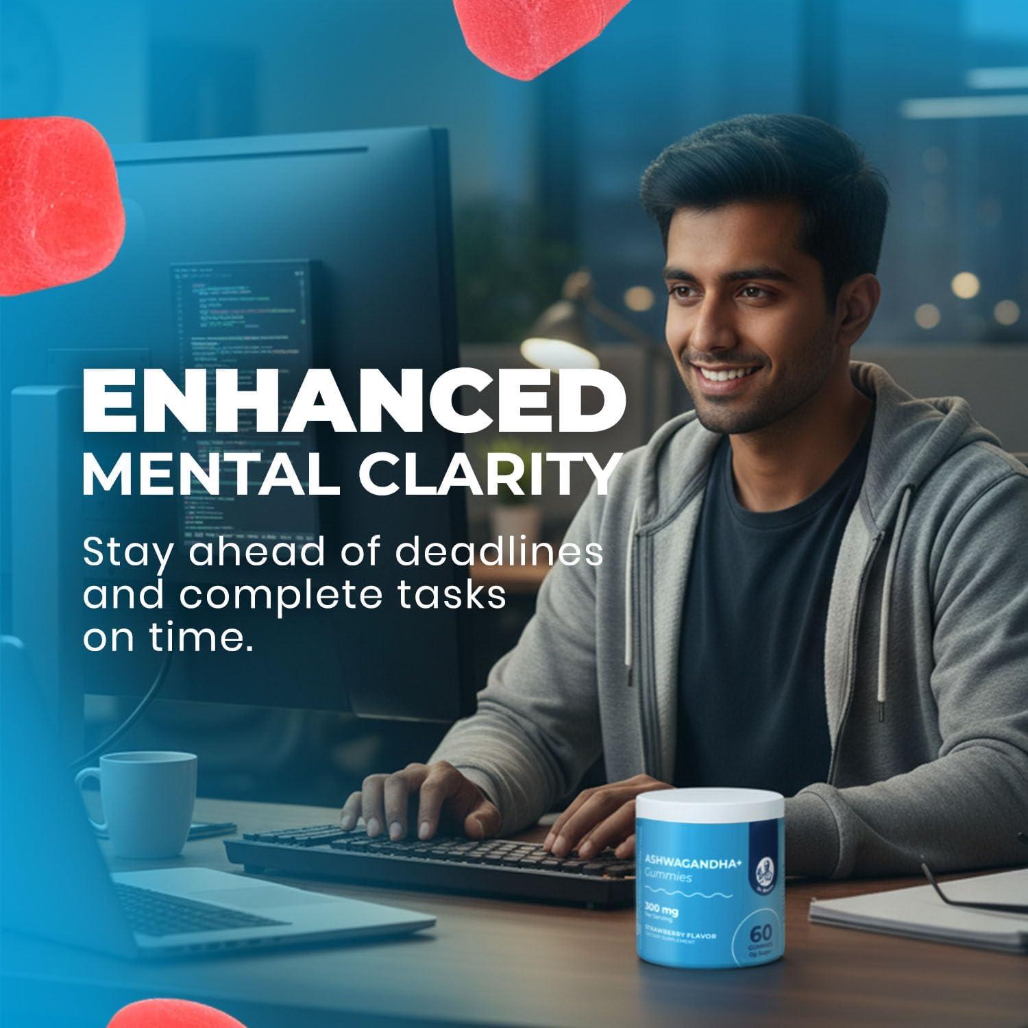 Gomitas de Ashwagandha DR. MORITZ 120 Conteo - Sin Azúcar