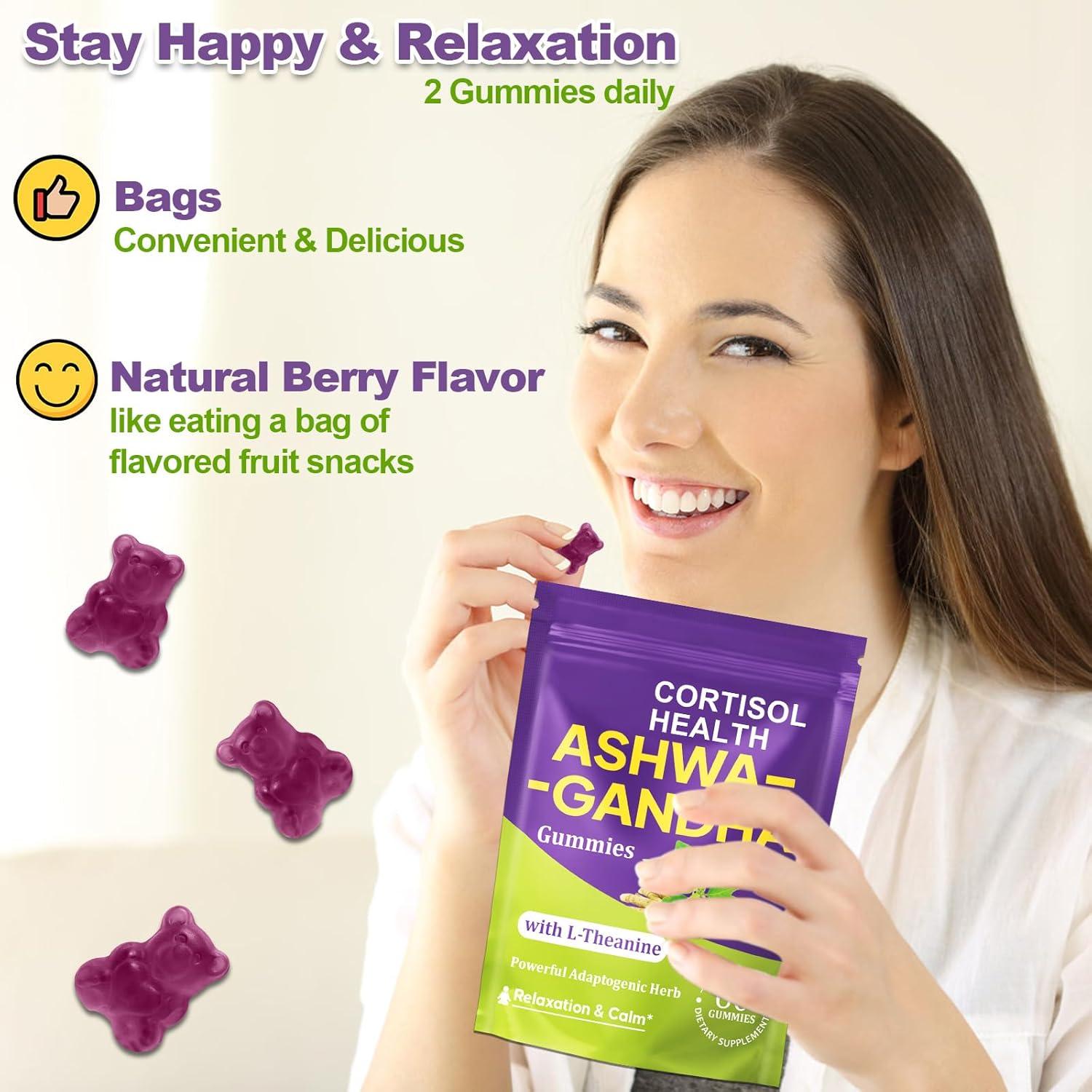 Gomitas Orgánicas de Ashwagandha Mezqai - 60 Unidades