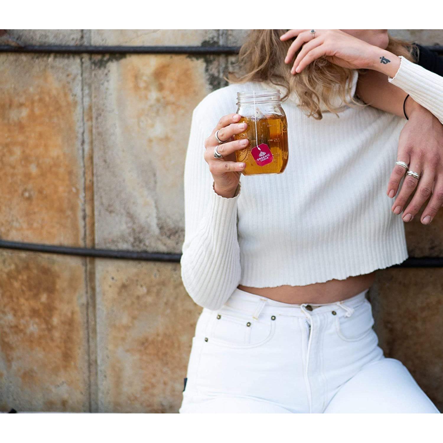 Té de Hierbas Suelto Tulsi Organic India 0.45 kg - Sin Cafeína