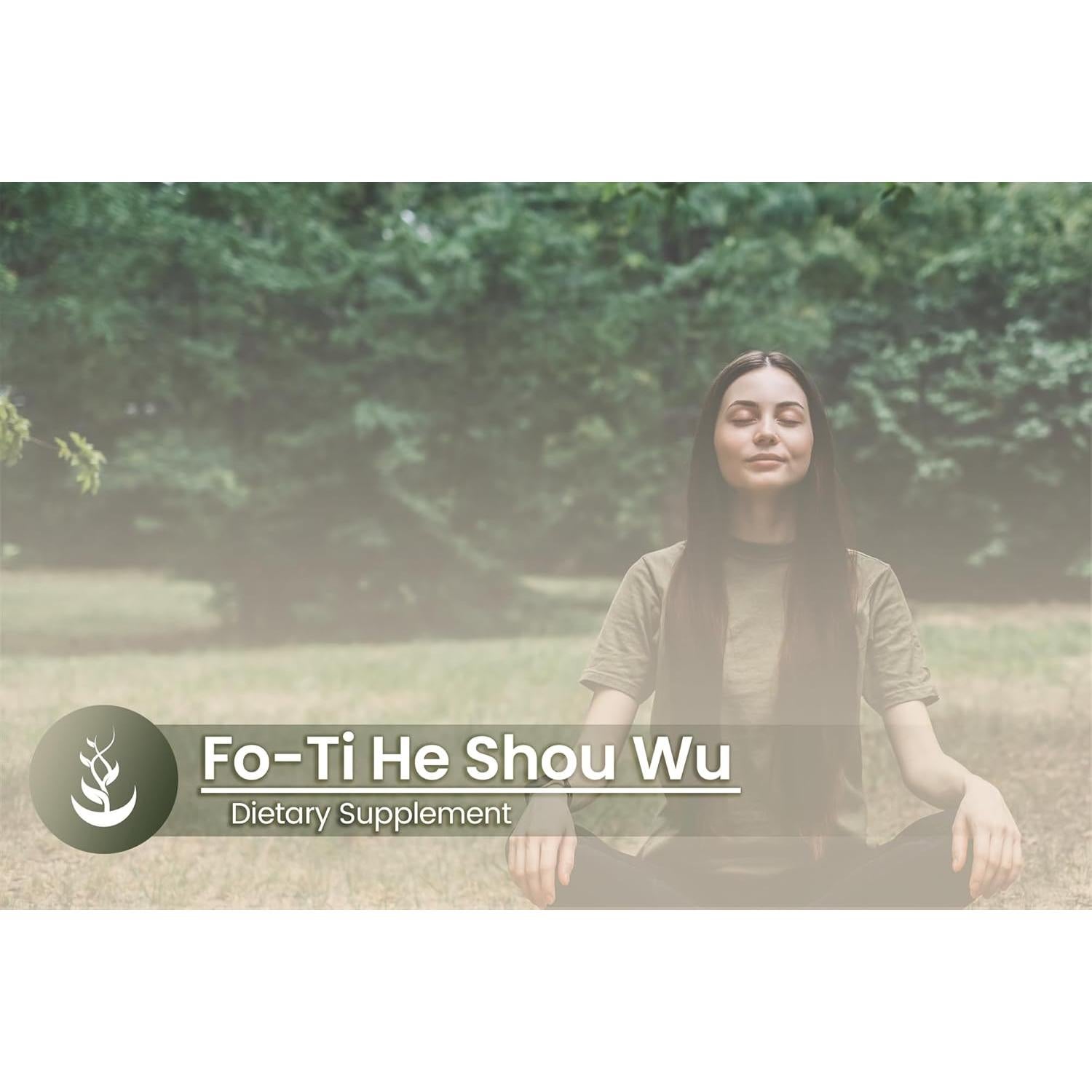 Cápsulas de Fo-Ti (He Shou Wu) Siempre Puro 100 Unidades
