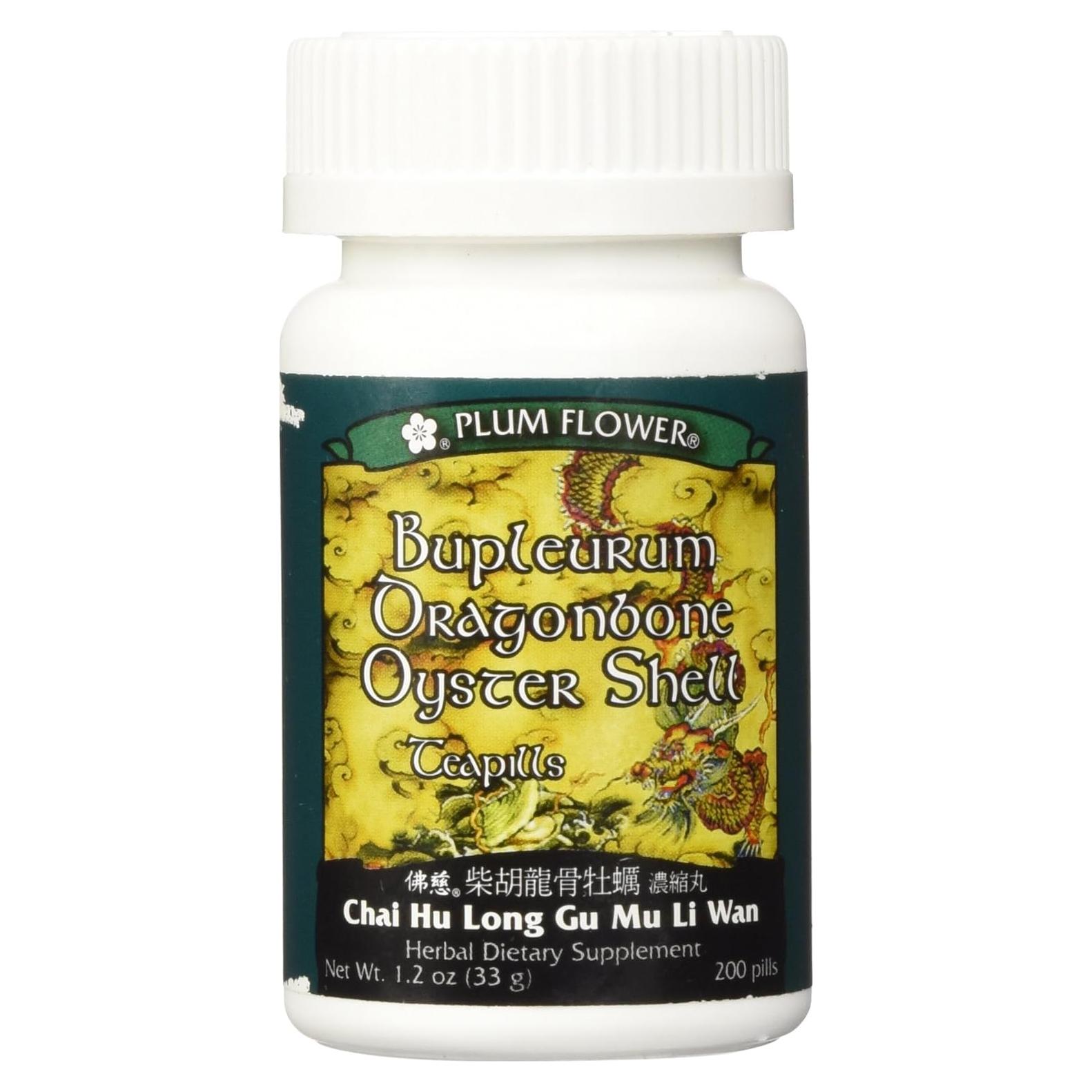 Píldoras de Concha de Ostra Bupleurum 200 pz - Flor de Ciruelo